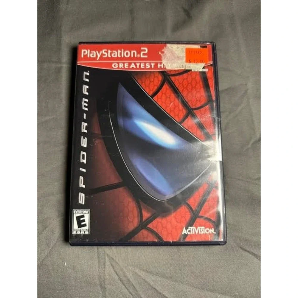 Spider-Man Sony PlayStation 2 PS2 Greatest Hits Complete With Manual Activision